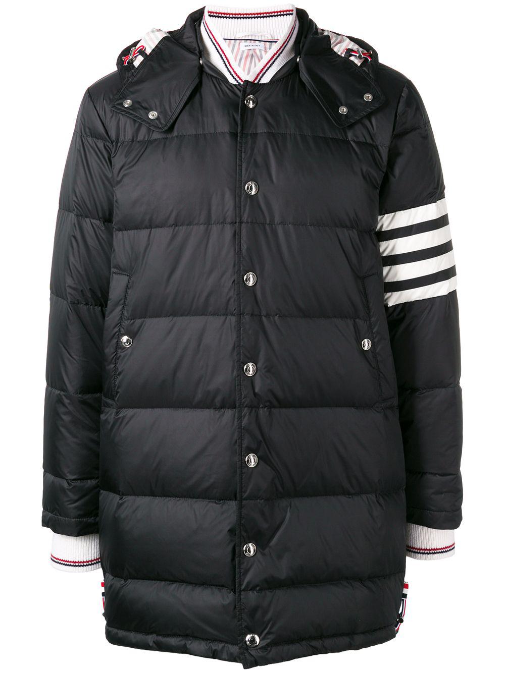 4-Bar padded coat by THOM BROWNE