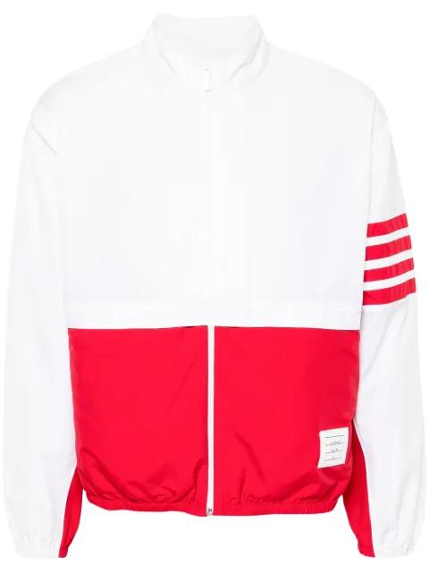 4-Bar ripstop windbreaker by THOM BROWNE