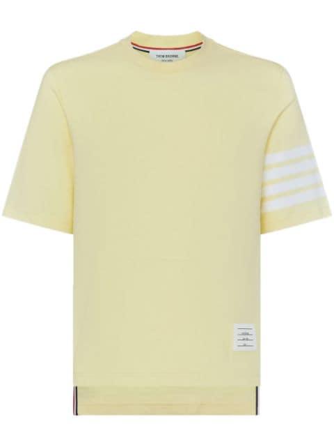 4-Bar short-sleeve T-shirt by THOM BROWNE