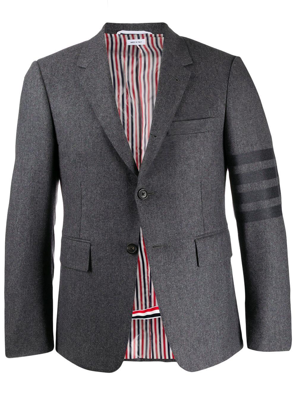 4-Bar single-breasted blazer by THOM BROWNE