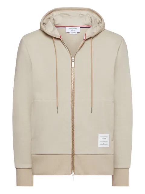4-Bar stripe hoodie by THOM BROWNE