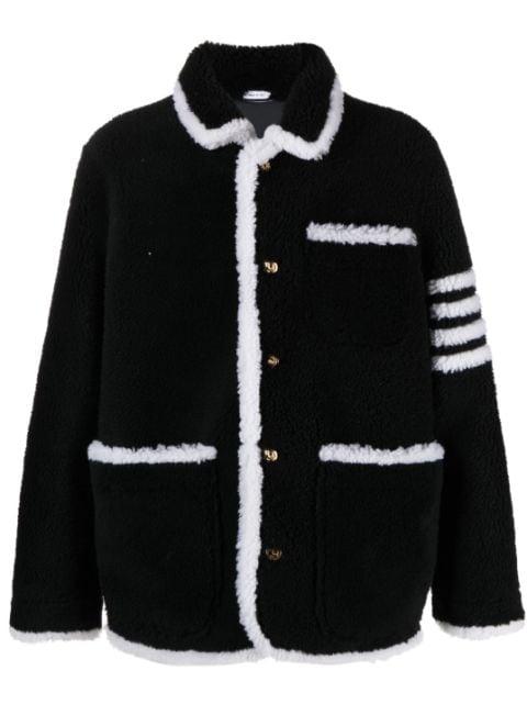 4-Bar stripe jacket by THOM BROWNE