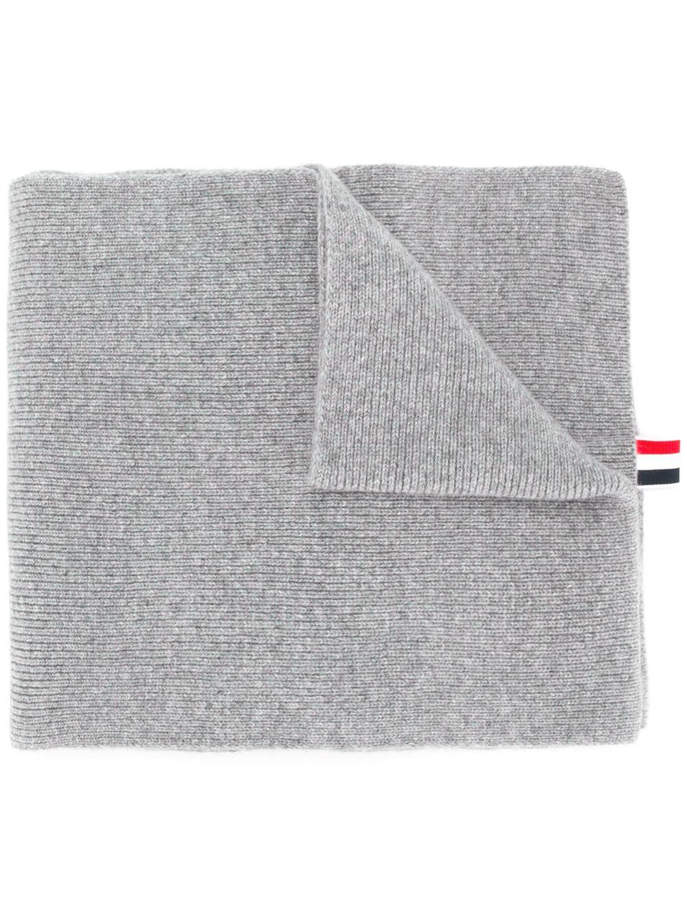 4-Bar stripe scarf by THOM BROWNE