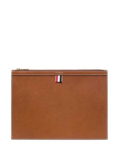 4-Bar tab document holder by THOM BROWNE