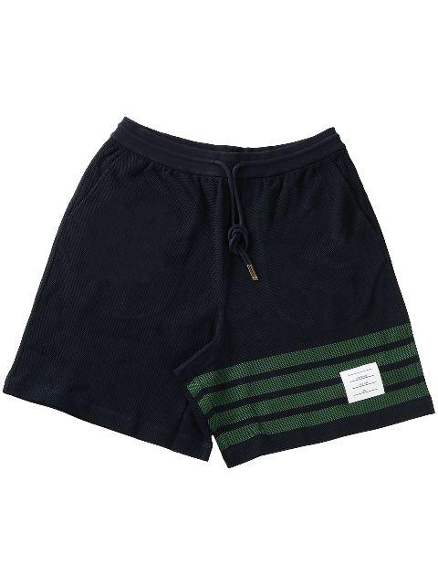 4-Bar track shorts by THOM BROWNE