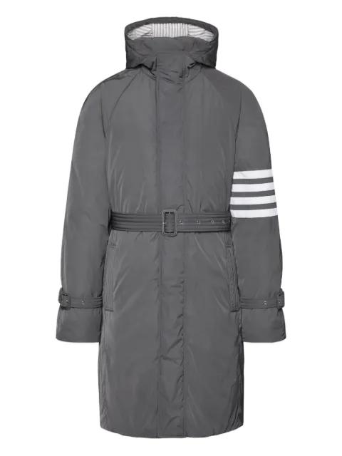 4-Bar twill parka by THOM BROWNE