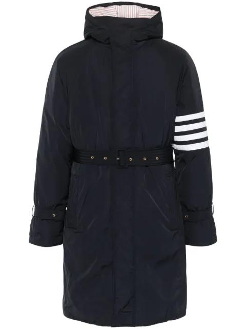 4-Bar twill parka by THOM BROWNE