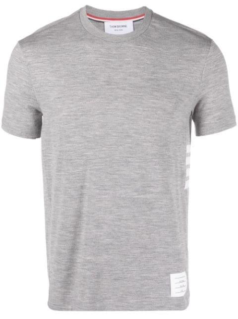 4-Bar wool T-shirt by THOM BROWNE