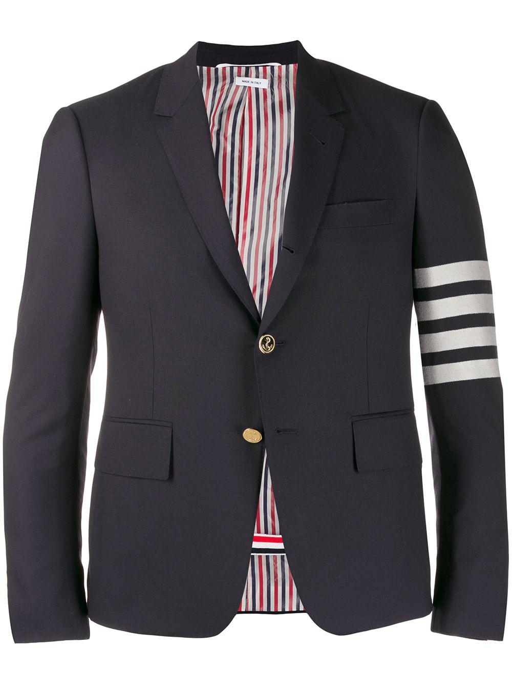 4-Bar wool blazer by THOM BROWNE