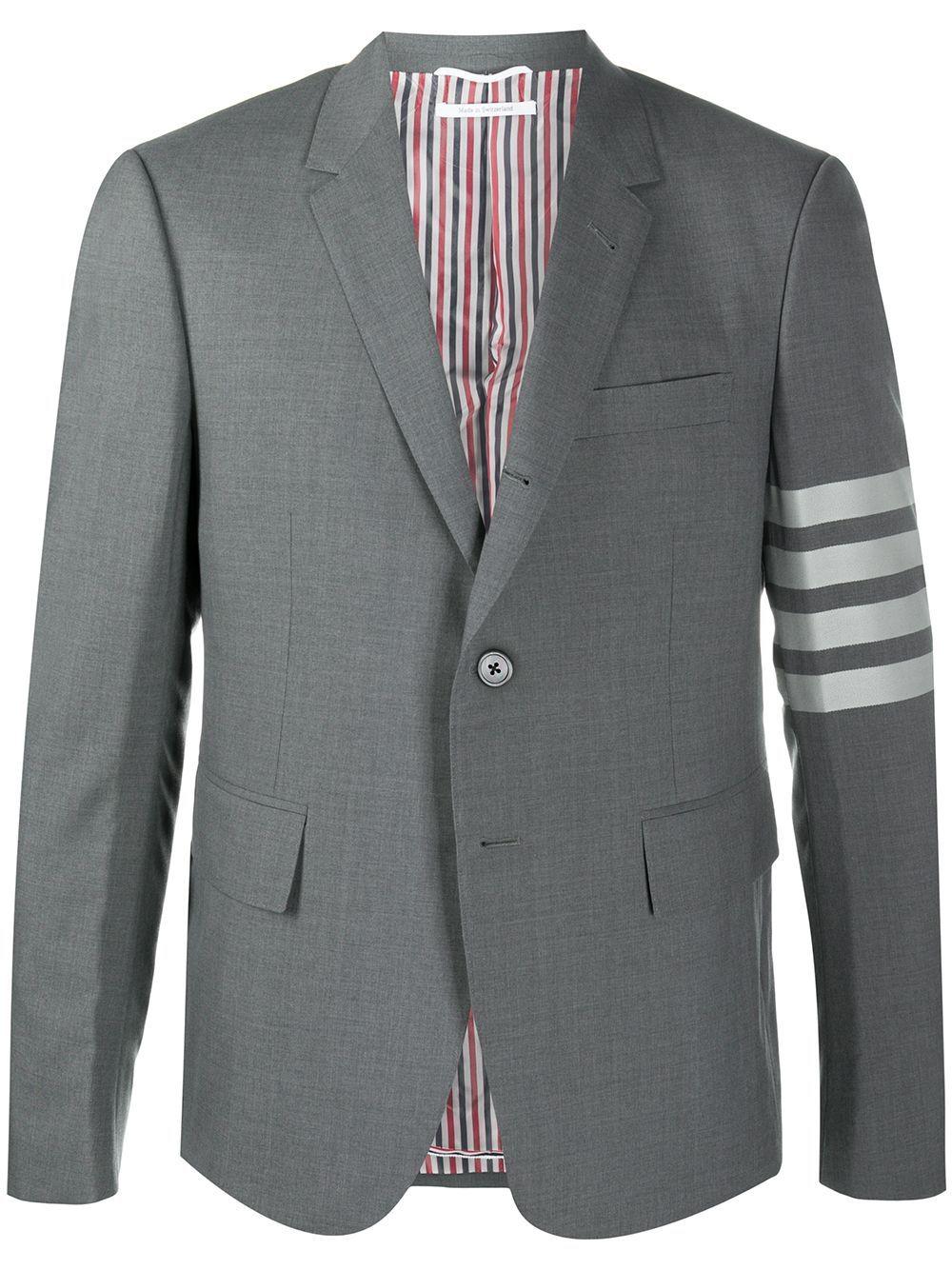 4-Bar wool blazer by THOM BROWNE