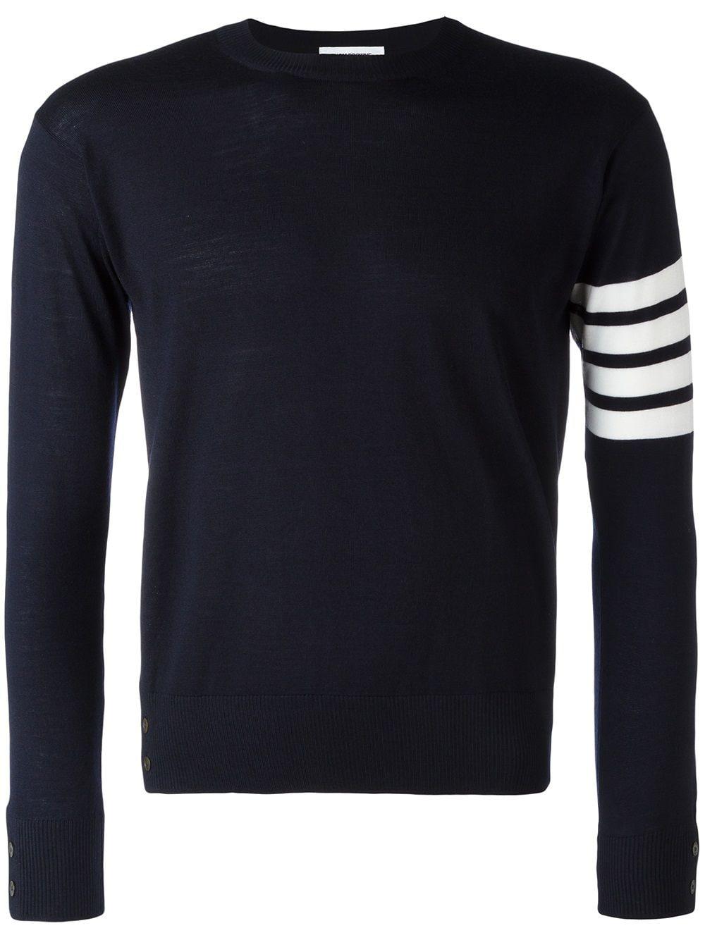 4-Bar wool jumper by THOM BROWNE