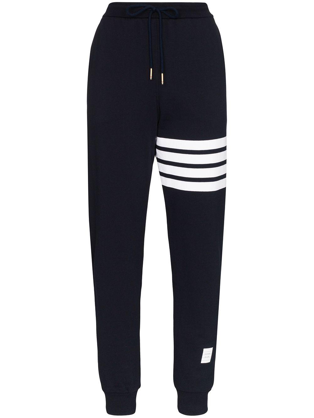 4-bar classic cotton sweatpants by THOM BROWNE