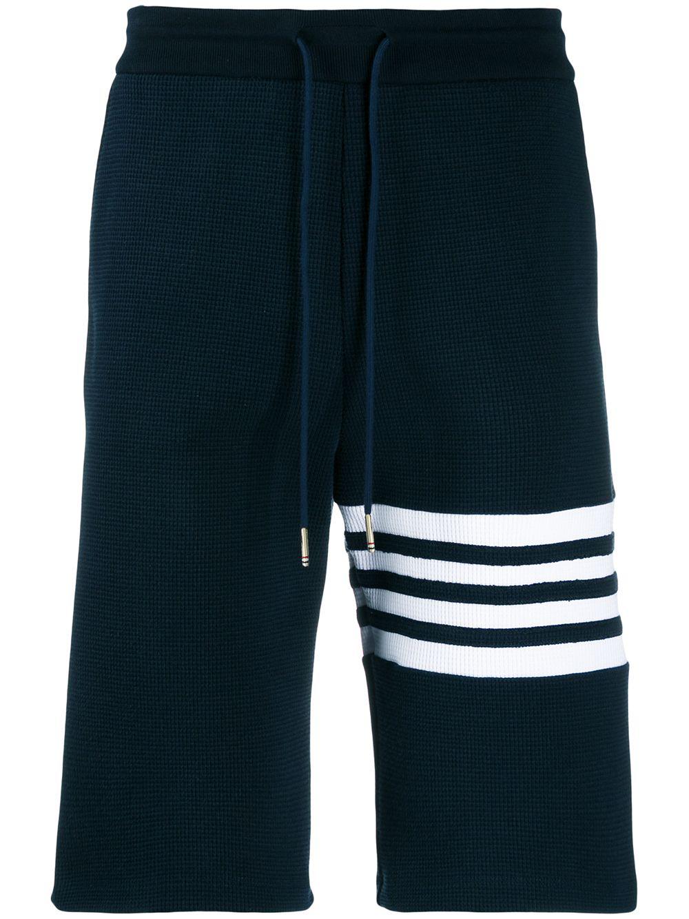 4-bar track shorts by THOM BROWNE