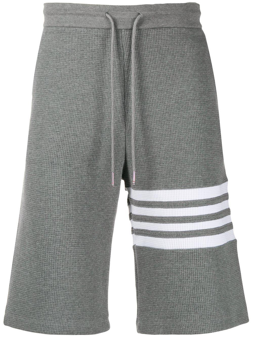 4-bar track shorts by THOM BROWNE