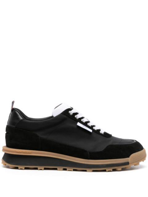 Alumni panelled sneakers by THOM BROWNE