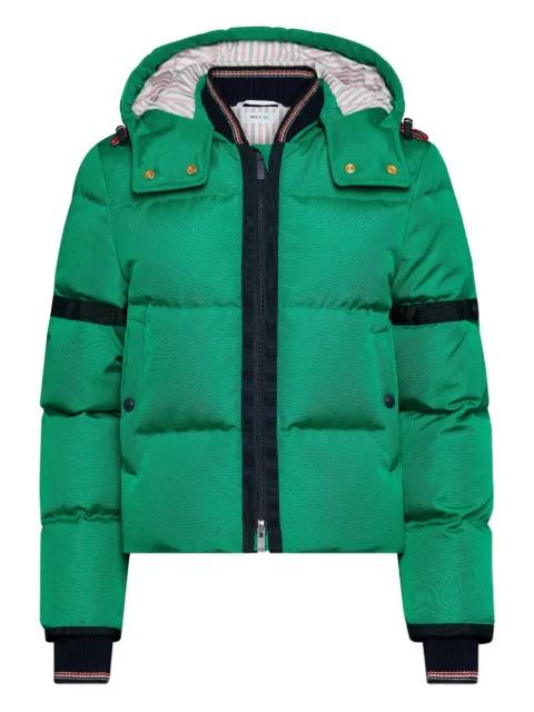 Armband puffer jacket by THOM BROWNE