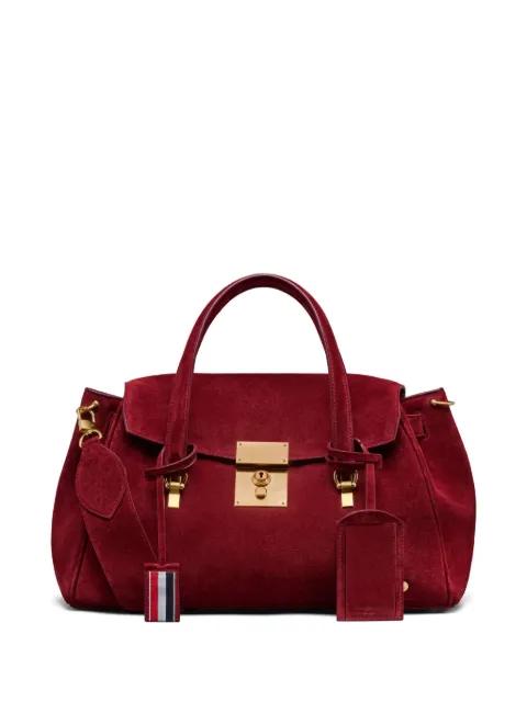 Bolton bag in calf suede by THOM BROWNE
