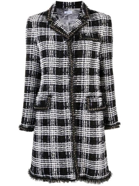 Chesterfield tweed midi dress by THOM BROWNE
