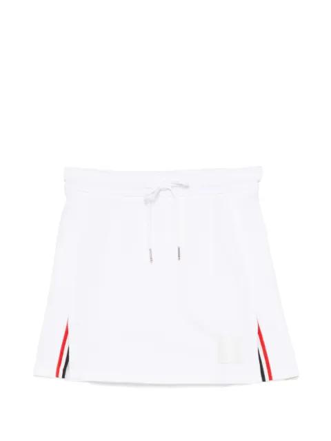Classic Loopback mini skirt by THOM BROWNE