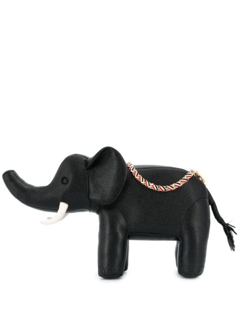Elephant chain shoulder bag by THOM BROWNE