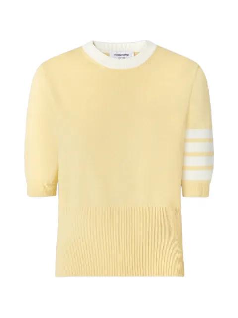 Hector-motif 4-Bar T-shirt by THOM BROWNE
