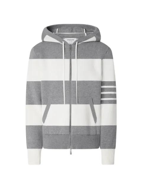 Hector striped hoodie by THOM BROWNE