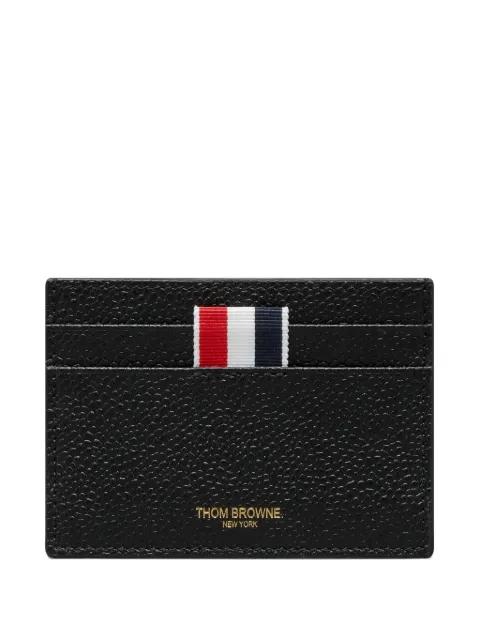 Lunar New Year grain-leather card holder by THOM BROWNE