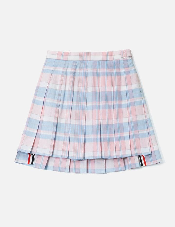 Madras Skirt by THOM BROWNE