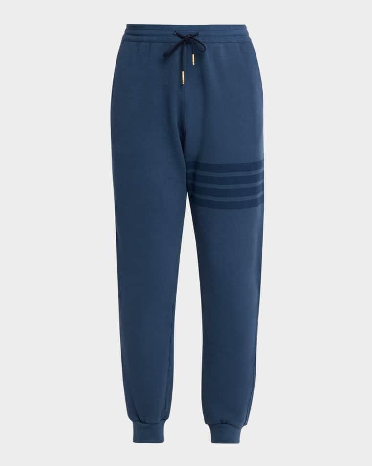 Men's 4-Bar Cotton Sweatpants by THOM BROWNE