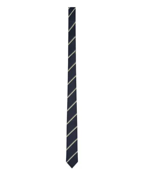 Mogador Shadow stripe tie by THOM BROWNE