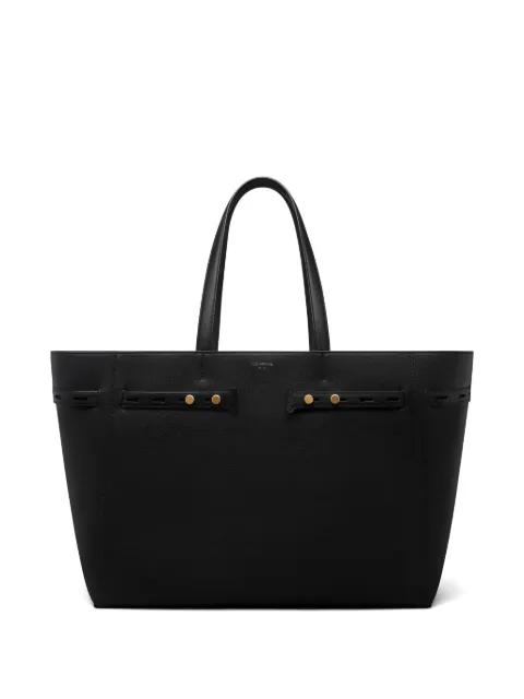 Mr. Thom leather tote bag by THOM BROWNE
