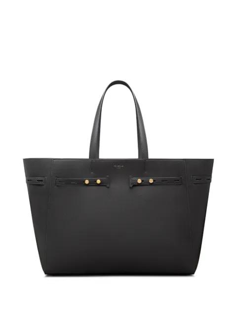 Mr. Thom leather tote bag by THOM BROWNE