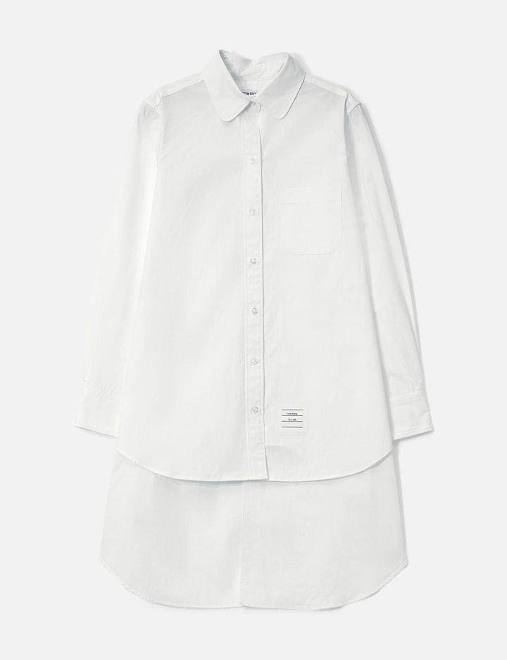 Open Back Twisted Shirt by THOM BROWNE