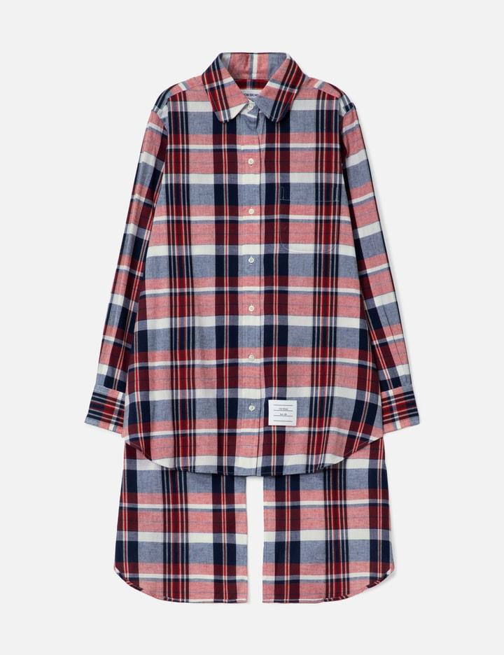 Open Back Twisted Shirt by THOM BROWNE