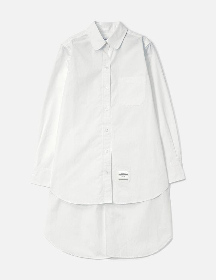 Open Back Twisted Shirt by THOM BROWNE