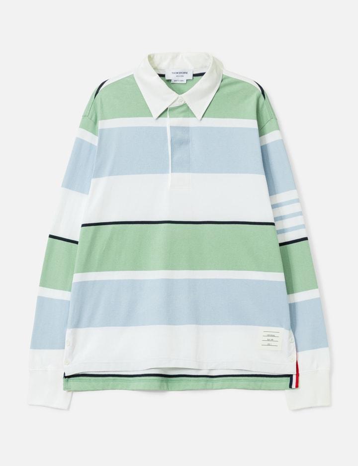 Oversized Rugby Polo by THOM BROWNE