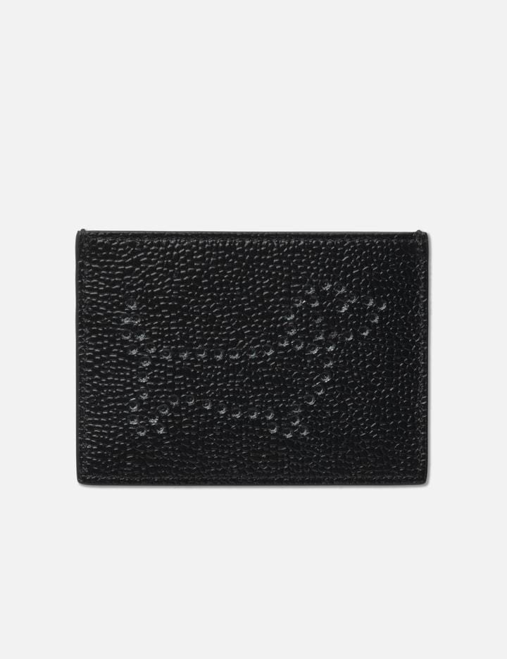 Pebble Grain Hector Single Card Holder by THOM BROWNE