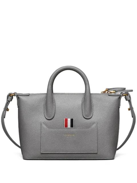 Pebble grain micro soft duffle by THOM BROWNE