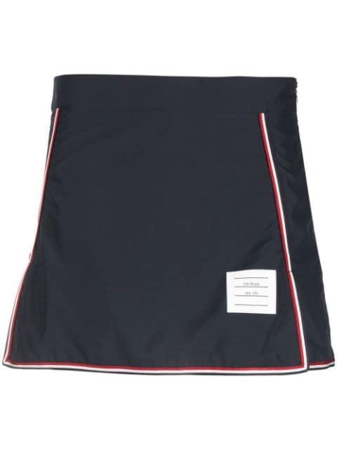 RWB golf mini skirt by THOM BROWNE