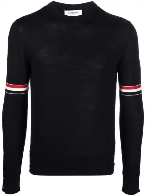 RWB knitted jumper by THOM BROWNE