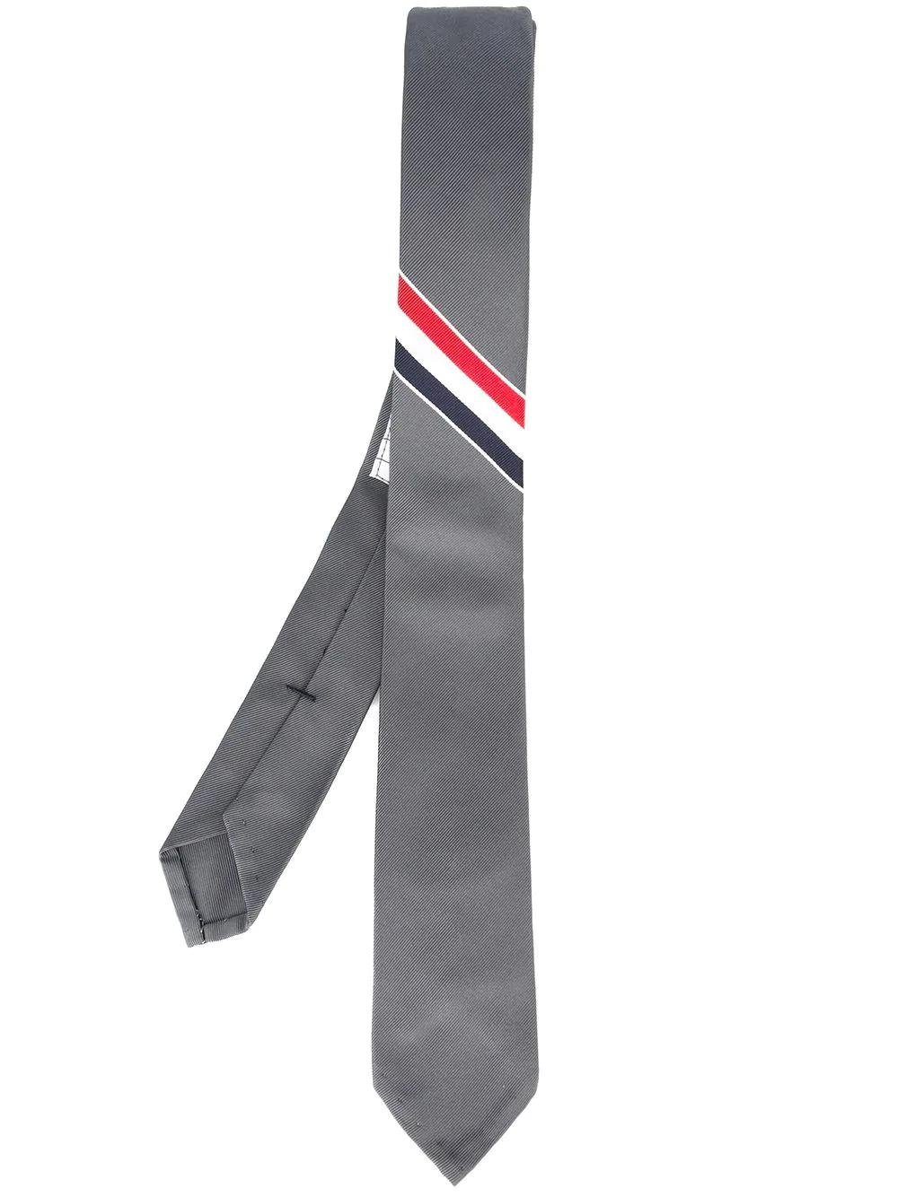 RWB stripe necktie by THOM BROWNE