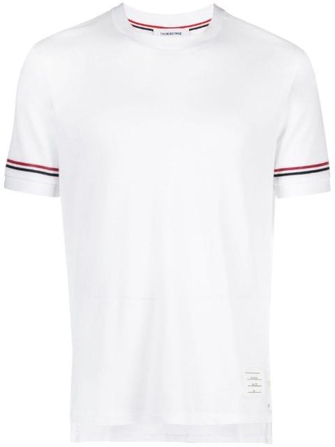 RWV-stripe knitted top by THOM BROWNE