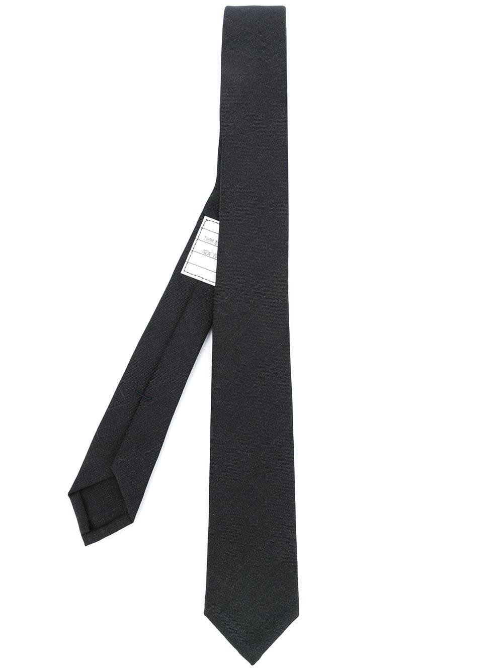 Super 120s Twill Necktie by THOM BROWNE