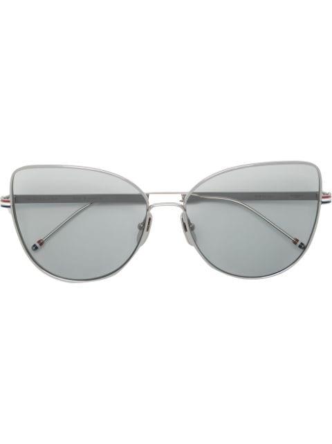 TB121 cat-frame sunglasses by THOM BROWNE
