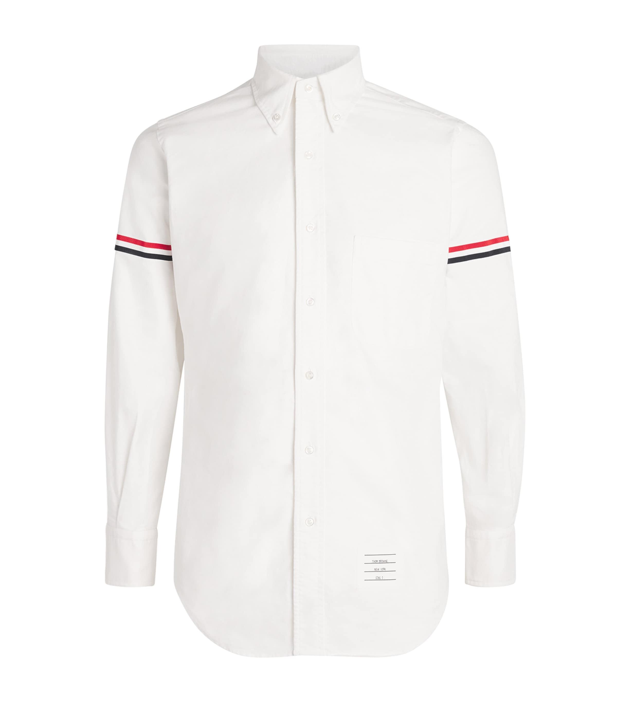 Thom Browne 4-Bar Stripe Shirt by THOM BROWNE