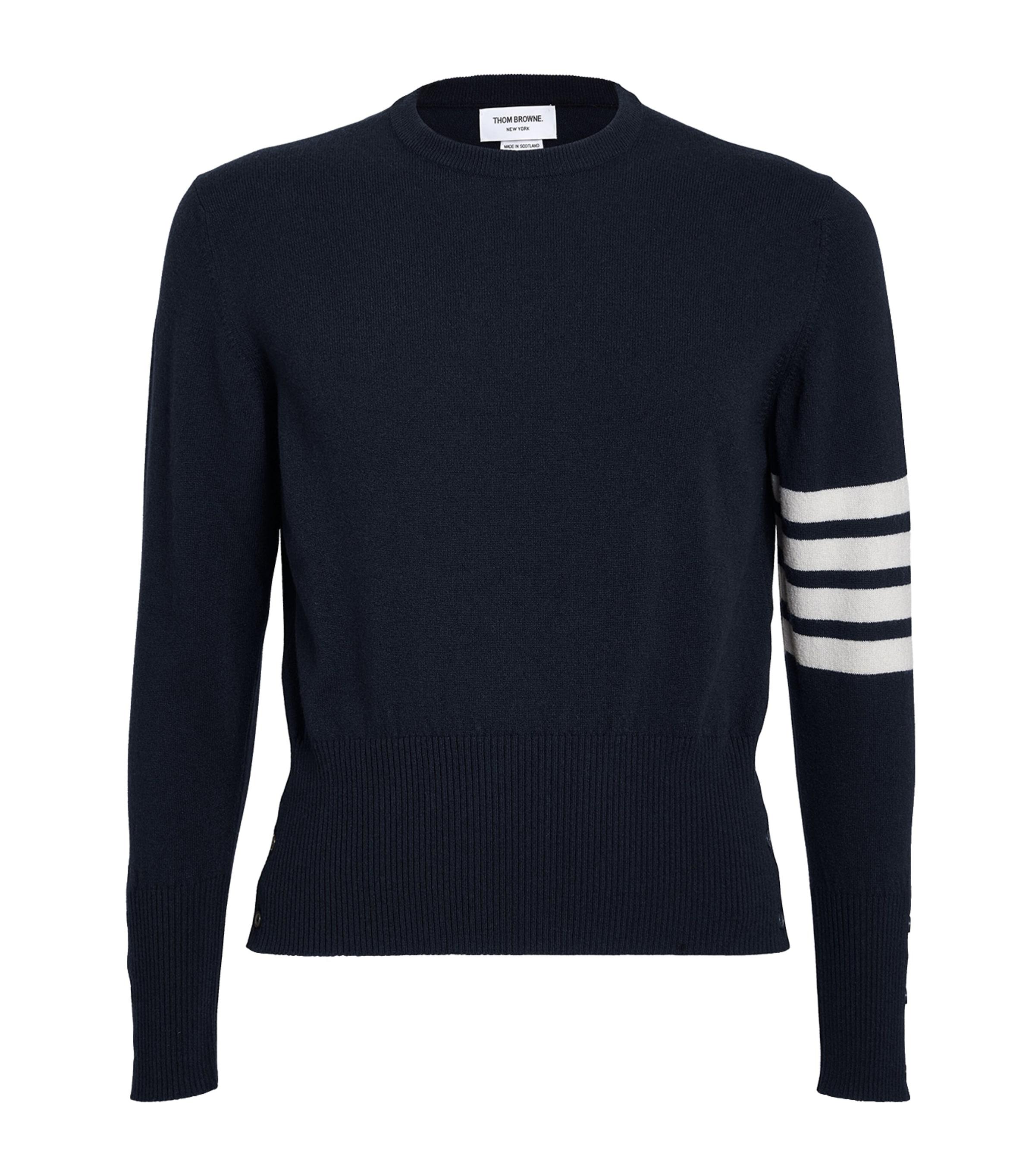 Thom Browne Cashmere 4-Bar Sweater by THOM BROWNE