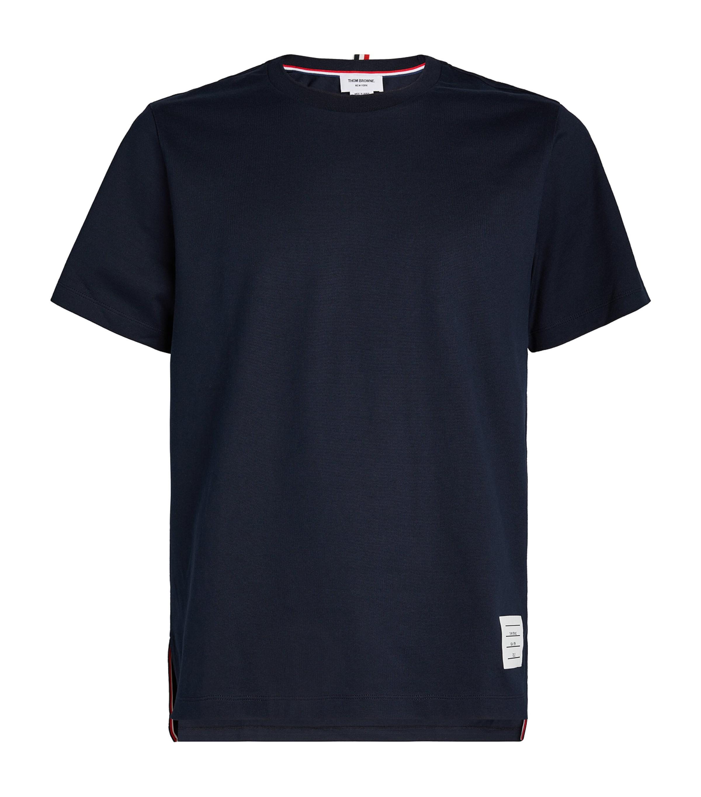 Thom Browne Cotton Name Tag T-Shirt by THOM BROWNE