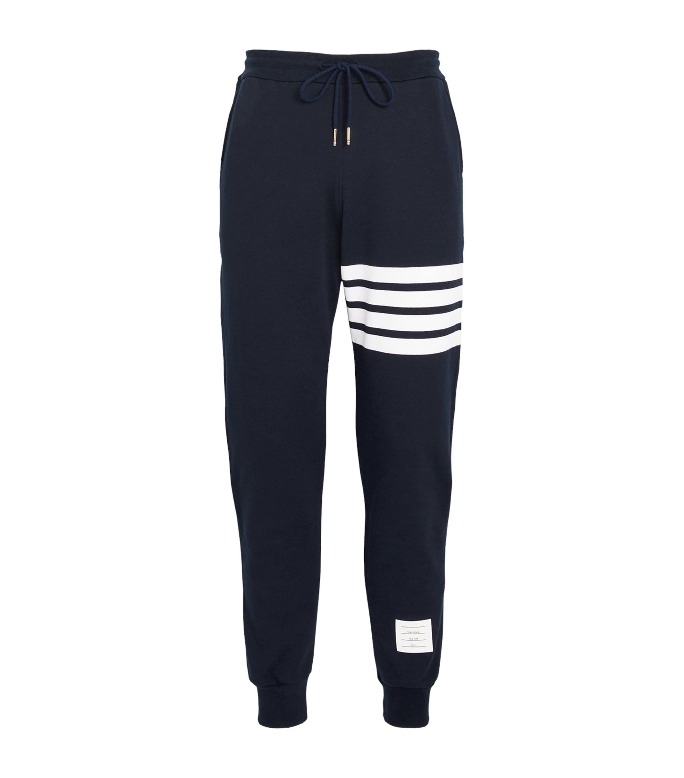 Thom Browne Four-Stripe Sweatpants by THOM BROWNE