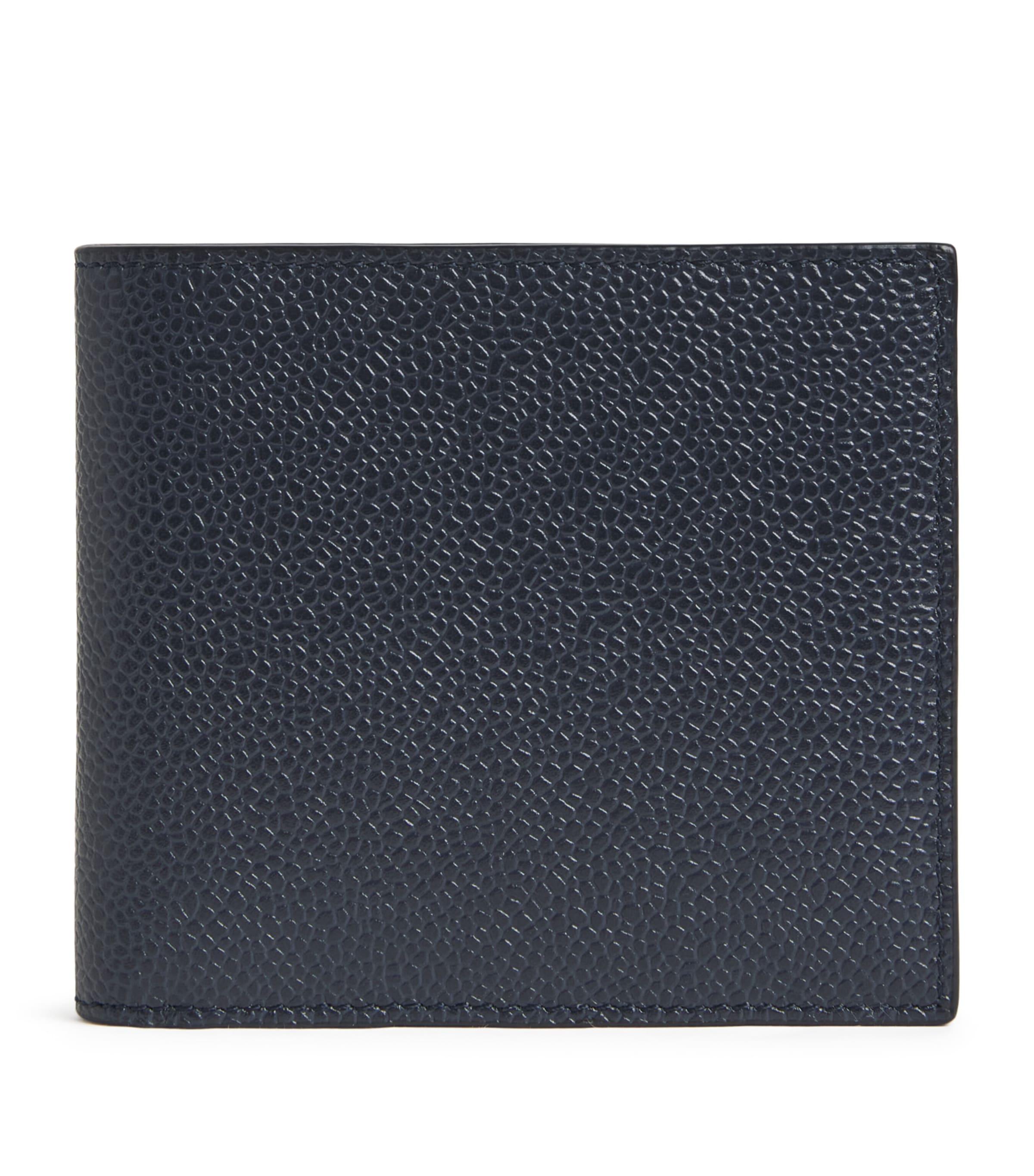 Thom Browne Leather Bifold Wallet by THOM BROWNE