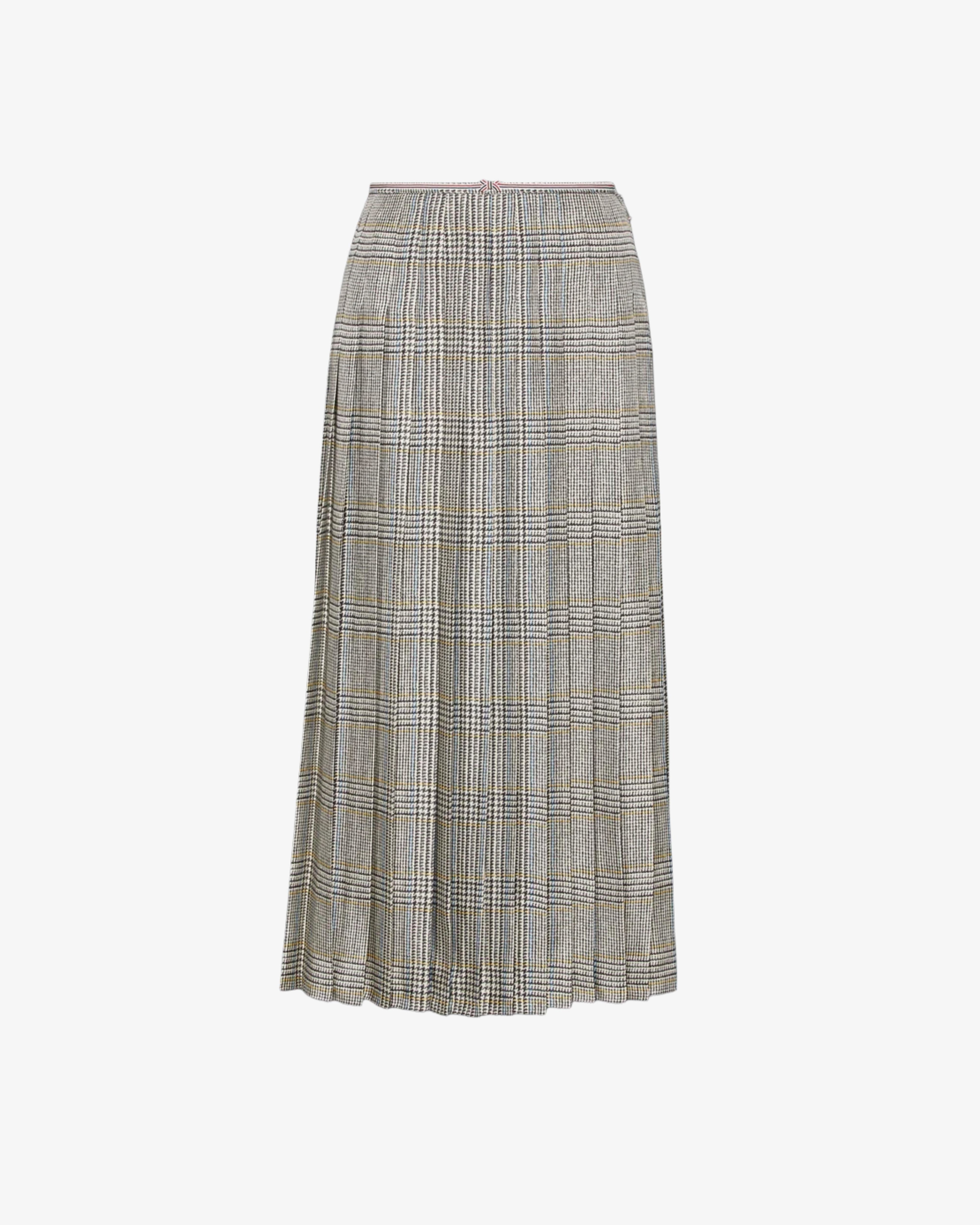 Thom Browne - Women's Long Sleeve Detachable Collar - (Check980) by THOM BROWNE